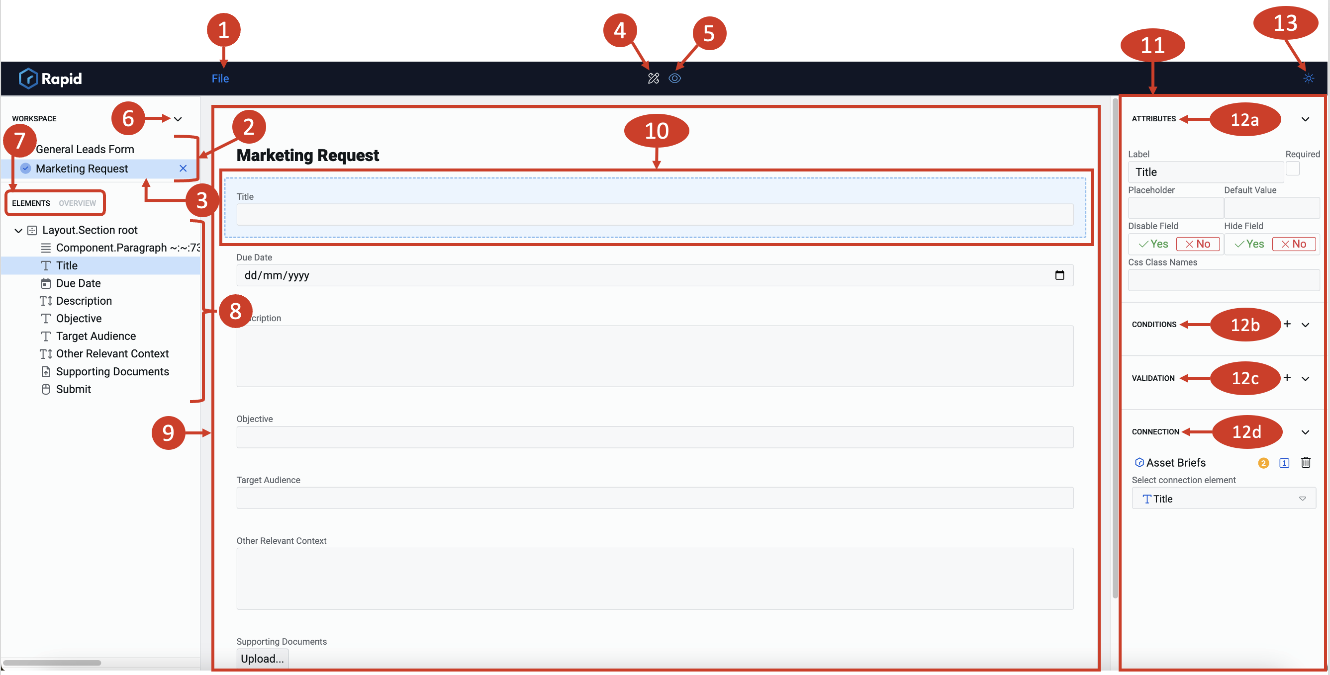 Image showing Adaptive V3 form canvas